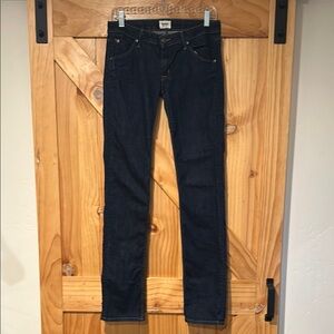 Hudson Straight Leg Dark Wash Jeans